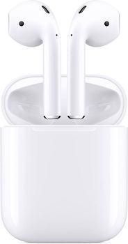 Apple AirPods [2. Generation, mit Lightning Ladecase] weiß