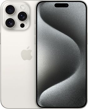 Apple iPhone 15 Pro Max 256GB titan weiß