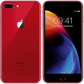 Apple iPhone 8 Plus 256GB [(PRODUCT) RED Special Edition] rot